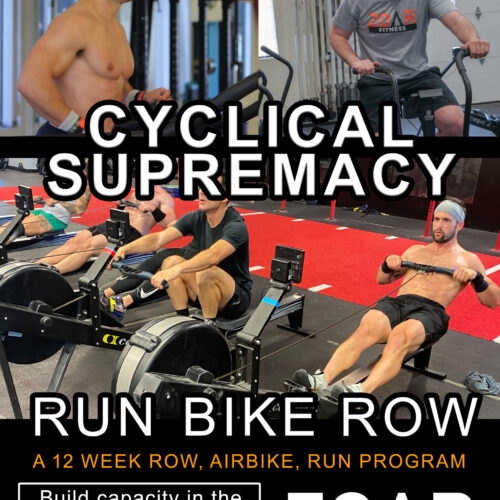 Cyclical Supremacy: A 12-Week Row, AirBike, Run Program